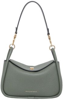 Smaak Amsterdam Cliff Crossbody pine damestas Grijs - H 16 x B 27 x D 10 cm