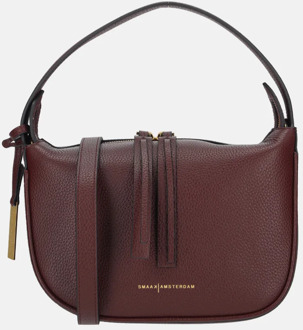Smaak Amsterdam Daniel crossbody tas S bordeaux Donker rood