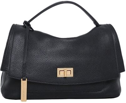 Smaak Amsterdam Ida Handbag black handtas dames Zwart - H 19 x B 30 x D 14 cm