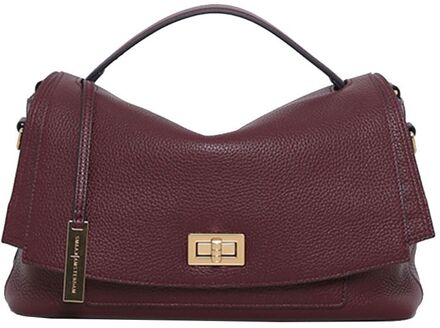 Smaak Amsterdam Ida Handbag bordeaux damestas Rood - H 19 x B 30 x D 14 cm