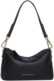 Smaak Amsterdam Jack Crossbody black damestas Zwart - H 13 x B 22 x D 8 cm