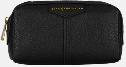 Smaak Amsterdam Jello make-up tas black Zwart
