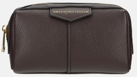 Smaak Amsterdam Jello make-up tas dark chocolat Donkerbruin