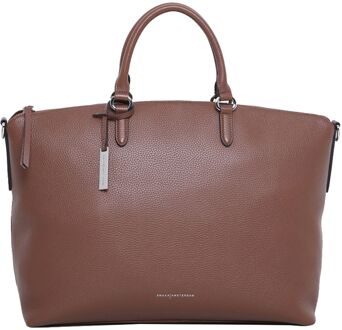 Smaak Amsterdam Marit Handbag camel handtas dames Cognac - H 32 x B 39 x D 17 cm