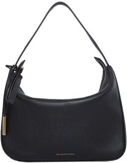 Smaak Amsterdam Monroe Crossbody black damestas Zwart - H 24 x B 36 x D 14 cm