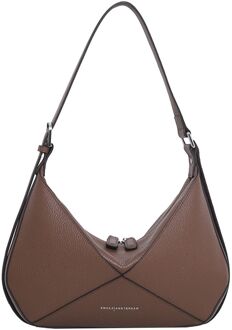 Smaak Amsterdam Sam Shoulderbag camel schoudertas heren Bruin - H 31,5 x B 20 x D 7 cm