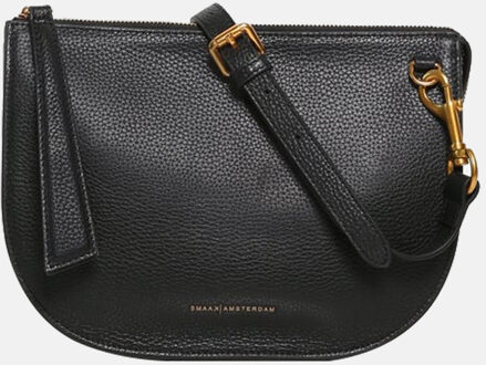 Smaak Amsterdam Silke crossbody tas black Zwart