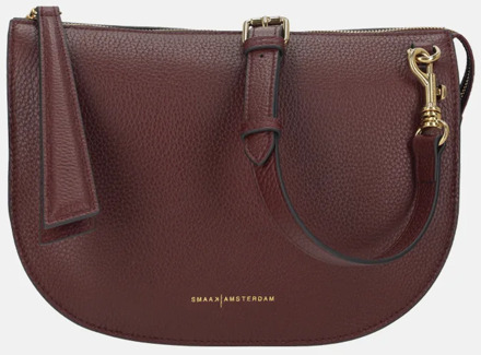 Smaak Amsterdam Silke crossbody tas bordeaux Donker rood