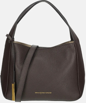 Smaak Amsterdam Sophie handtas dark chocolat Donkerbruin
