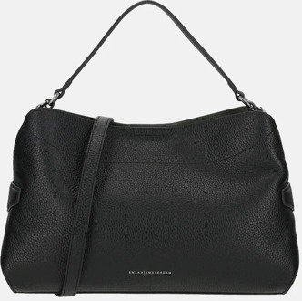 Smaak Amsterdam Tina handtas black Zwart