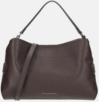 Smaak Amsterdam Tina handtas dark chocolat Donkerbruin