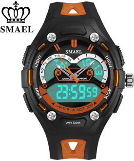 SMAEL Student Children Watch LED Digital Wristwatch Electronic Wrist Watch for Boy Gift Kids Sports Multifunction Wristwatches