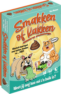Smakken of Kakken - Kaartspel