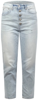 Smal gesneden jeans Dondup , Blue , Dames - W27,W25