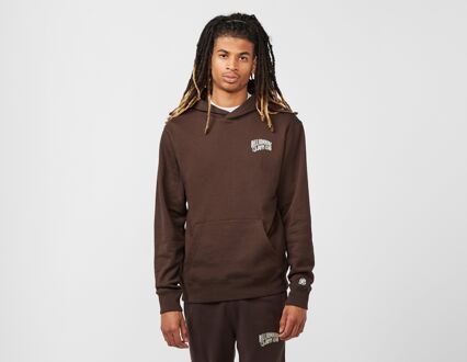 Small Arch Logo Hoodie, Brown - XL
