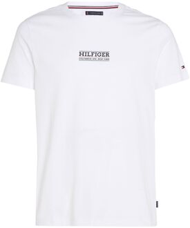 Small Hilfiger Logo Shirt Heren wit - XL