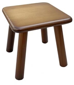 Small stool solid wood shoe stool tea table children adult small bench sofa square stool okkernoot-plein