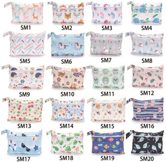 Small Wet Bag 15*22.5 cm Washable Reusable Cloth diaper Nappies Bags Waterproof Swim Sport Travel Carry bag