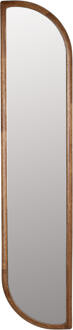 Smalle Spiegel 'Rania' Hout, 120 x 26cm
