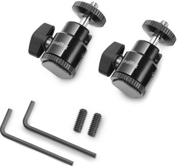 SmallRig 2059 1/4 Cam. Hot shoe Mount w/ Add. 1/4 Screw 2pcs