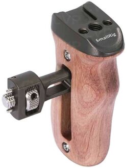 SmallRig 2642 Wood Side Handle w/ ARRI-Style Mount Exclusive