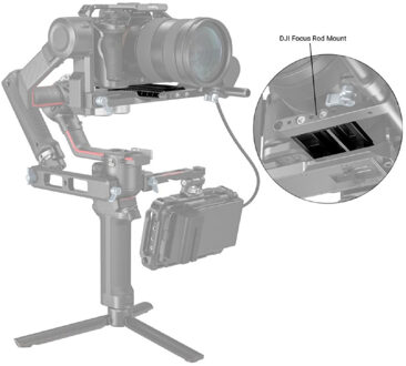 SmallRig 3158 Manfrotto Quick Release Plate for DJI RS 2/RSC 2/Ronin-S Gimbal