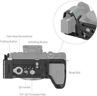 SmallRig 3984 Foldable L-Bracket For Sony Alpha 7 V / 7R V / 7 IV / 7S III