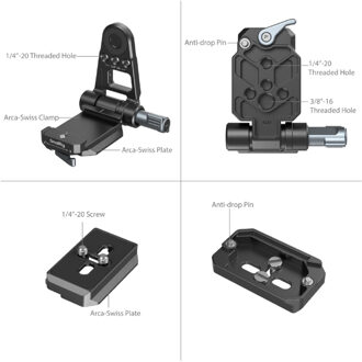 SmallRig 4696 NP-F Battery Adapter Mount Plate Kit For Mirrorless Camera