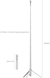 SmallRig 4898 ST30 ONE Touch Deploy Selfie Stick Tripod wit