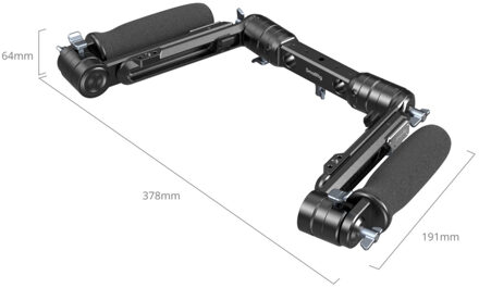 SmallRig 5205 Shoulder Rig Dual-Handle For 15mm LWS Rods