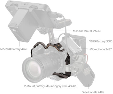 SmallRig 5258 Night Eagle Cage For Nikon Z5II / Z7 / Z6 / Z6II / Z7 / Z7II