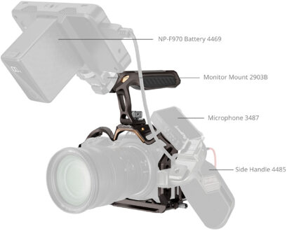 SmallRig 5259 Night Eagle Cage Kit For Nikon Z5 / Z5II / Z5II / Z6 / Z6II / Z7 / Z7II