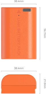 SmallRig 5406 Camera Battery For Canon LP-E6P Blauw