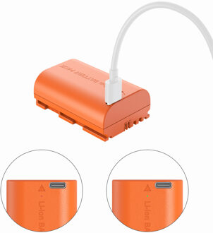 SmallRig 5407 Camera Battery For Canon LP-E6P Oranje