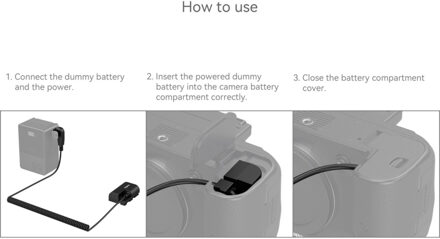 SmallRig 5410 DT-E6P Power Cable