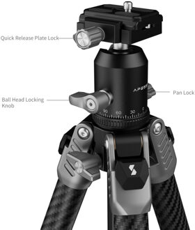 SmallRig 5478 Portable Photo Carbon Fiber Tripod