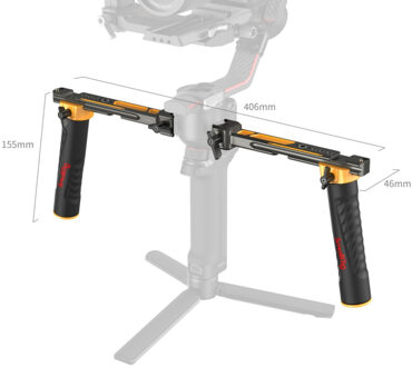 SmallRig 5526 Dual Handgrip For DJI RS 2 RS 3/4 en Pro (BumbleBee Edition)