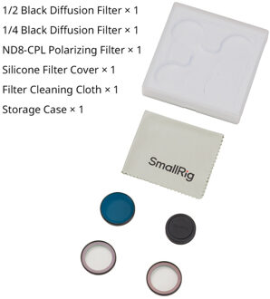 SmallRig 5789 1/2 & 1/4 Black Diffusion Filter Kit For DJI Osmo Nano