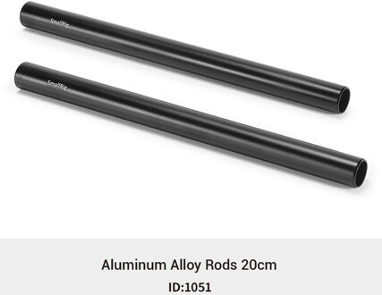 Smallrig Aluminium 15Mm Staaf Camera Rail Staaf 10Cm 4 Inch 2 Stuks Set 1049 20cm
