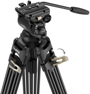 SmallRig Heavy Duty Fluid Head Tripod Kit AD 01S 4686