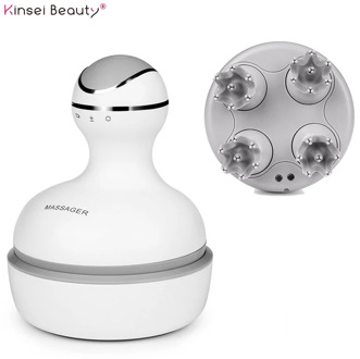 Smart 4D Head Massager Electric Head Scalp Massager 4 Heads 84 Nodes Stimulating Hair Growth Stress Release Full Body Massager