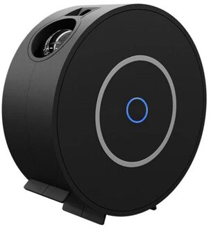 Smart Aurora Star Galaxy Sterrenhemel Led Projector Lamp Roterende Nachtlampje Kleurrijke Nevel Cloud Lamp Atmospher Slaapkamer Decor IED0525BK