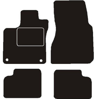 Smart Automatten passend voor Smart Forfour w453 2014- MSN1365677