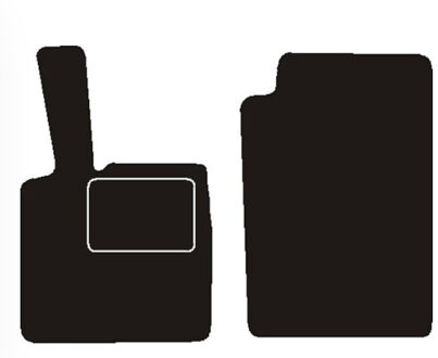 Smart Automatten passend voor smart fortwo passion w451 2007 - 2014 MSN1361578