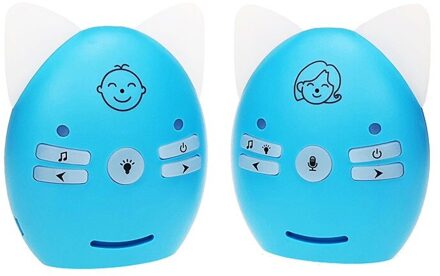 Smart Babyfoon Digitale Draadloze Baby Voice Monitor Geluid Veiligheid Alarm Twee-Weg Intercom Nachtlampje Muziek