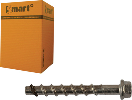 SMART | Betonschroef S-BSZ 8x25x70 A4 | 50 st SM0BSZB000800703