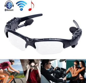 Smart Bluetooth Sunglasses Stereo Handsfree Headset MP3 Riding Eye Glasses Phone Bicycle Outdoor Sport Running Colorful Sun Lens