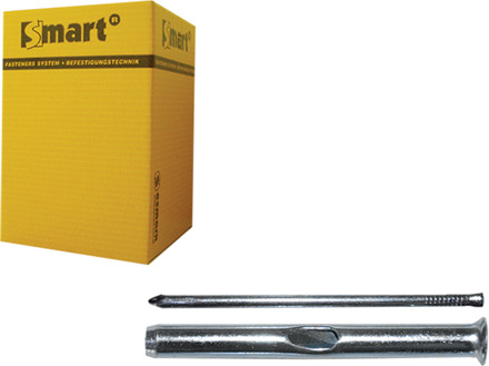 SMART | Cellenbetonnagel "K" met kraag Ø 8x90 Zn SM0CBN0010800903