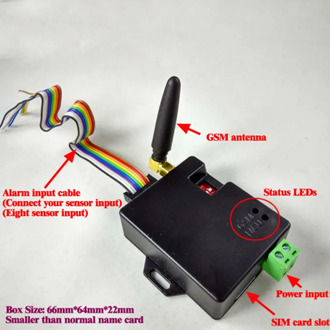 Smart Designed Home Security GSM Alarm System SMS & Calling Wireless Alarm GA09