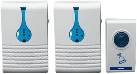 Smart Draadloze Deurbel 32 Ringtones Optioneel Licht Knippert Deurbel Geen Bedrading Nodig PUO88